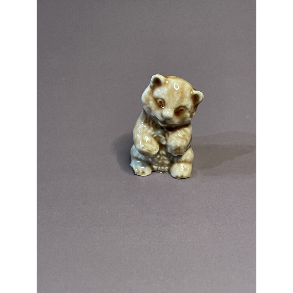 Vintage Wade England Miniature Kitten Cat Porcelain Figurine Whimsies